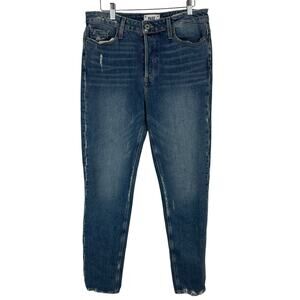 Paige Jeans Women Size 29 Hoxton Skinny Ankle Peg High Rise Button Fly